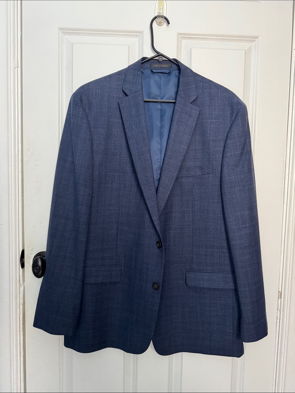 Champs Men's Blue Two-Button Sport Coat